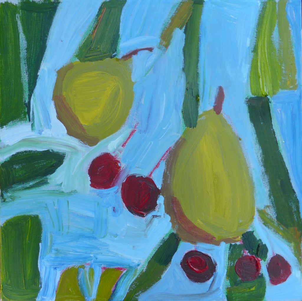 Pears and cherries